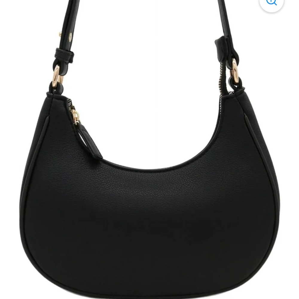Fashion Puzzle Small Crescent Shoulder Bag